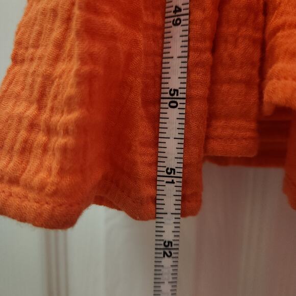 Lilly Pulitzer Gauze Zemini Maxi Dress L Cover-Up Cottagecore Resortwear Coastal - Picture 7 of 8